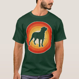 Rottweiler Retro Vintage 60s 70s Sunset for Men Wo T-Shirt