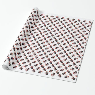 Rottweiler Santa Paws Wrapping Paper