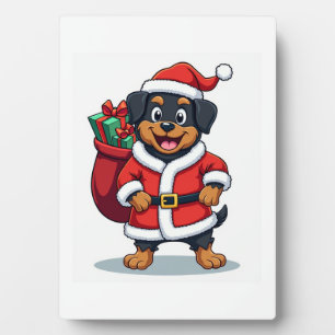 Rottweiler Santa�s Helper Plaque