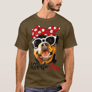 Rottweiler Shirt Rottweiler Mum Bandanna