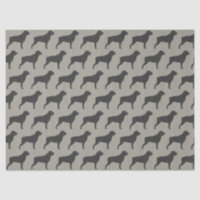 Rottweiler Silhouettes Pattern Grey