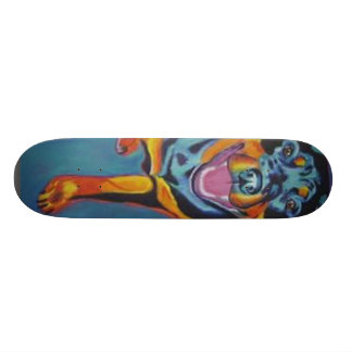 rottweiler skateboard