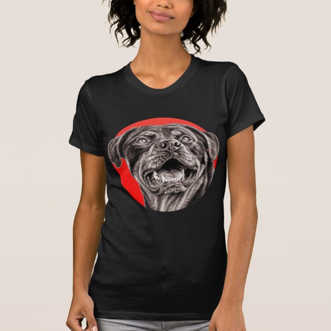 Rottweiler Sketch T-Shirt (Front)