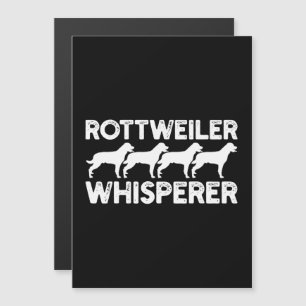 Rottweiler T-Shirt Magnetic Invitation