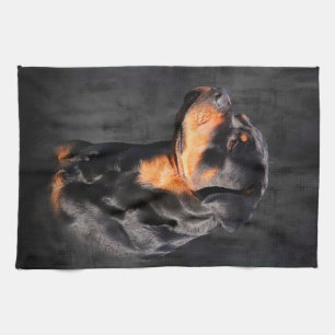 Rottweiler Tea Towel