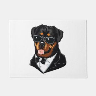 Rottweiler The Bodyguard Doormat