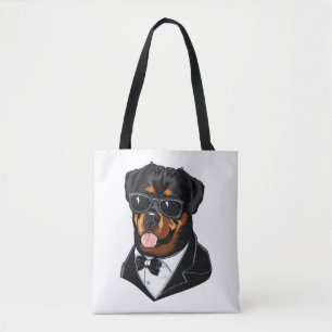 Rottweiler The Bodyguard Tote Bag