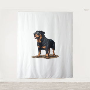 Rottweiler The Explorer Tapestry