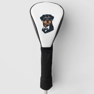 Rottweiler The Gentlemen  Golf Head Cover