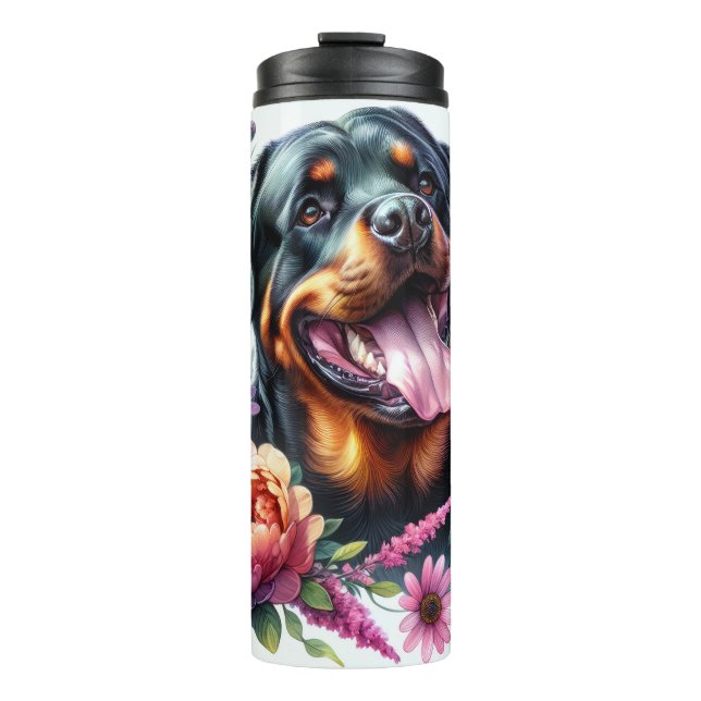 Rottweiler -Thermal Tumbler (Front)