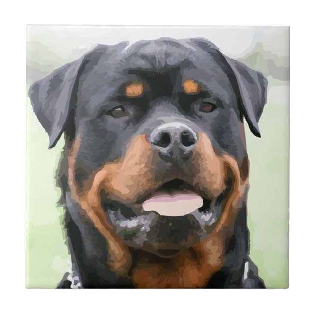 rottweiler tile (Front)