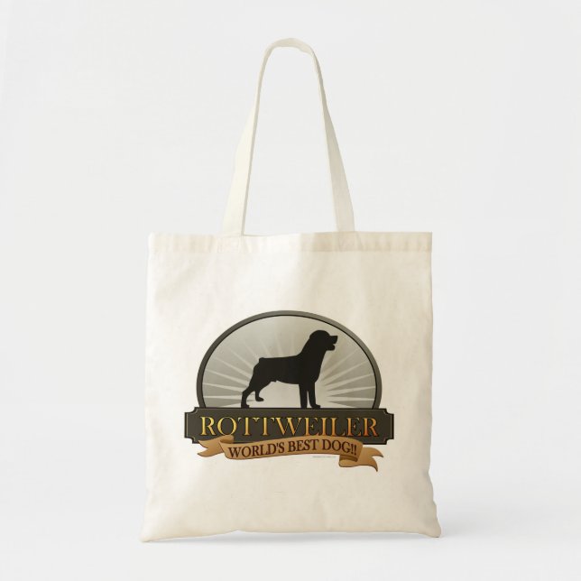 Rottweiler Tote Bag (Front)