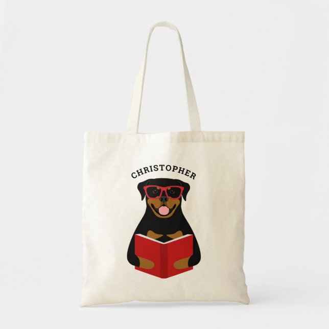 Rottweiler Tote Bags (Front)