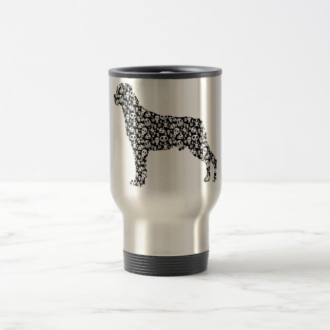 Rottweiler Travel Mug (Center)