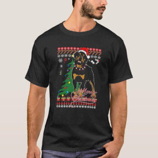 Rottweiler Ugly Christmas Sweater Shirt