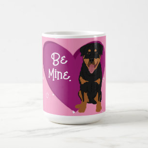 Rottweiler Valentines Day Coffee Mug