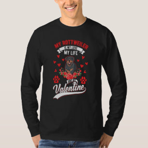 Rottweiler Valentine's Day Rotti Rottweiler  1 T-Shirt