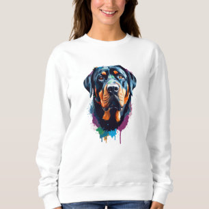 Rottweiler Vibrant and Colourful Sweatshirt