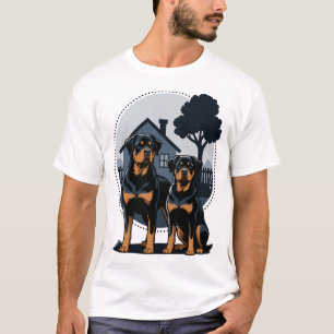 Rottweilers - Family - Home T-Shirt