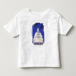 Rotunda of U.S. Capitol at night, Washington Toddler T-Shirt