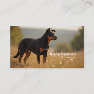 Rotweiller Dog Business Card