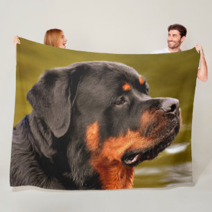 ROTWEILLER FLEECE BLANKET