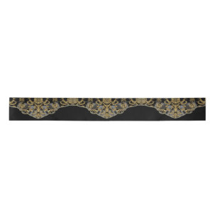 Roubaix Ornate Baroque  Satin Ribbon
