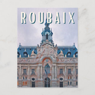 Roubaix Photo Vintage Postcard