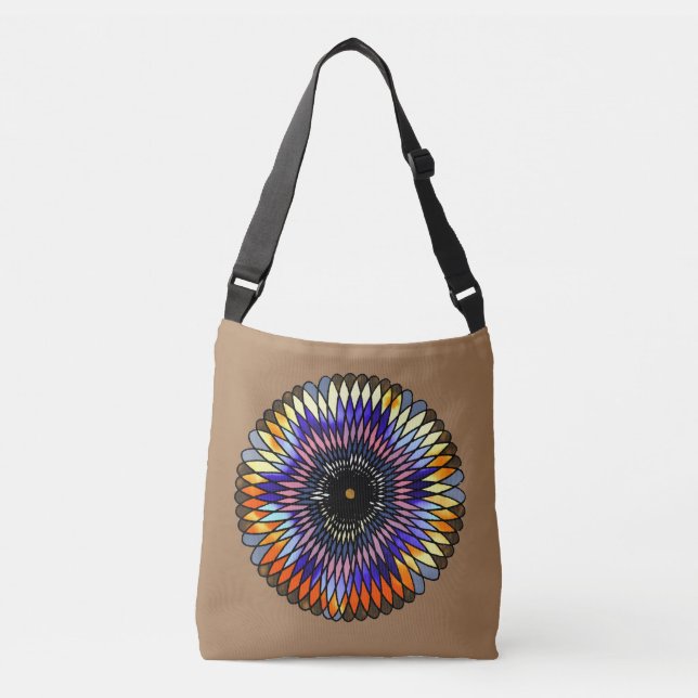 "Roue de vitrail" Tote (Front)