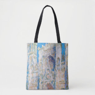 Rouen Cathedral (Sunlight), Monet Tote Bag