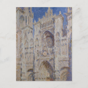 Rouen Cathedral: The Portal Sunlight, Claude Monet Postcard