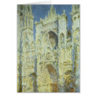 Rouen Cathedral West Facade Sunlight, Claude Monet