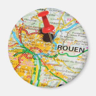 Rouen, France Magnet