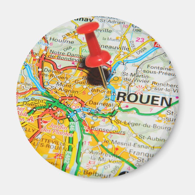 Rouen, France Magnet (Front)
