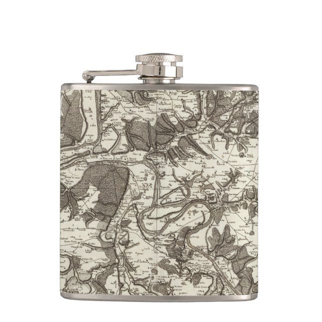 Rouen Hip Flask (Front)