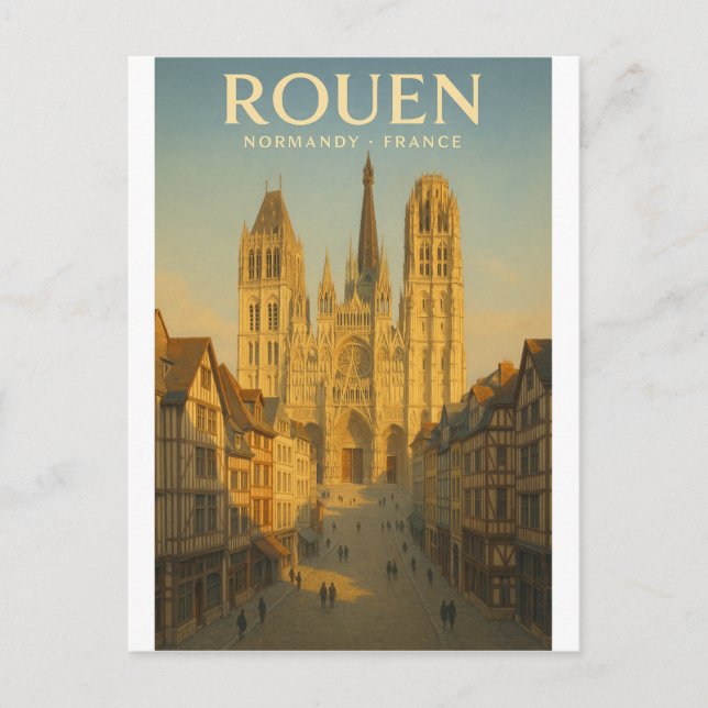 Rouen  Normandy  France 2026 Postcard (Front)