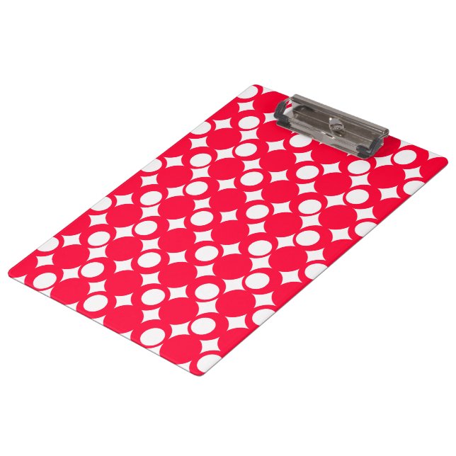 Rouge Mod Ball Design @ Emporio Moffa Clipboard (Angled)