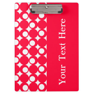 Rouge Mod Ball Design with custom text Clipboard