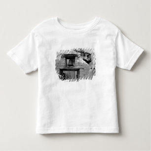 Rough adobe bell in entryway, Santa Fe, New Toddler T-Shirt