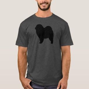 Rough Chow Chow Silhouette T-Shirt