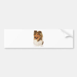 Rough Collie Bumper Sticker