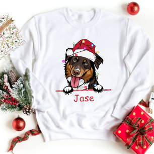 Rough Collie Dog Personalised Hand Drawing T-Shirt