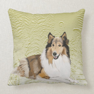 Rough Collie, Long Haired Collie Cushion