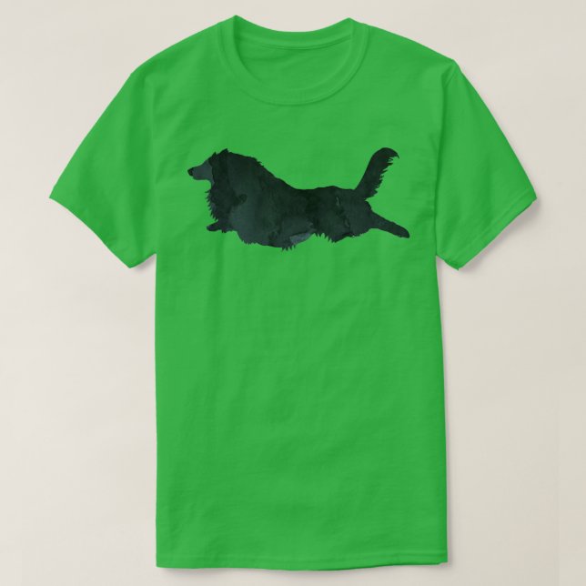 Rough Collie Long Haired Collie T-Shirt (Design Front)