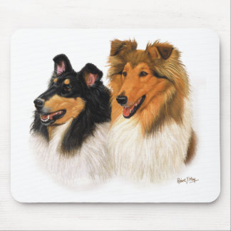 Rough Collie Mouse Pad
