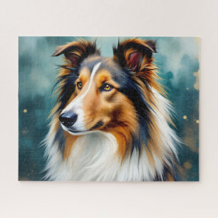 Rough Collie Portraits Jigsaw Puzzle