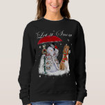 Rough Collie Santa Dog Christmas Snowman Xmas Paja Sweatshirt<br><div class="desc">Rough Collie Santa Dog Christmas Snowman Xmas Pajama</div>