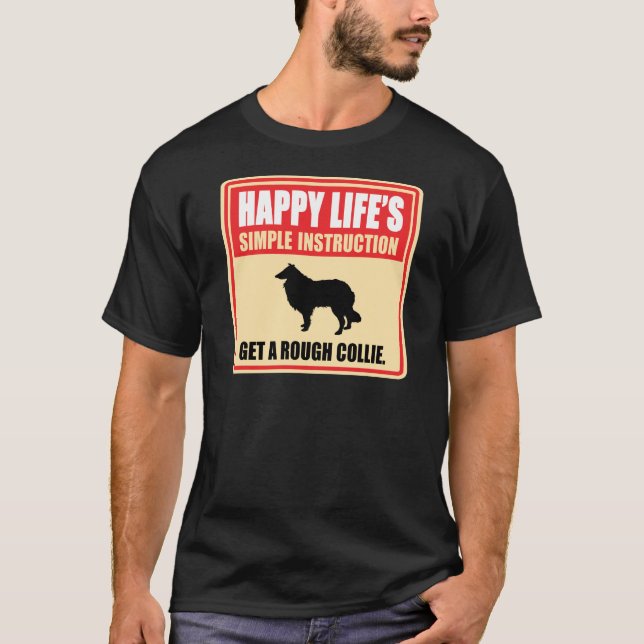 Rough Collie T-Shirt (Front)