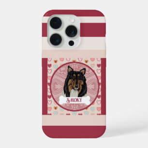 Rough Collie Valentine Heart iPhone 11 Pro Case 