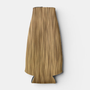 Rough Faux Wood Background in Natural Colour Bottle Cooler